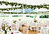 Marquee with Leafy Ceiling Decoration
