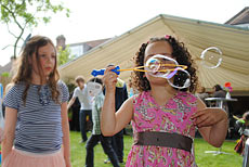 Summer marquee party