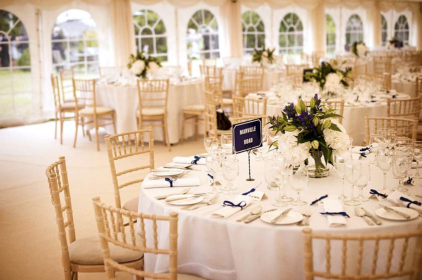 8 person round table wedding