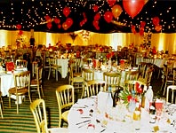 Marquee with ballons