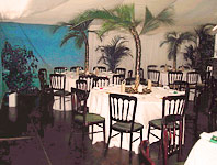Brazillian themed marquee
