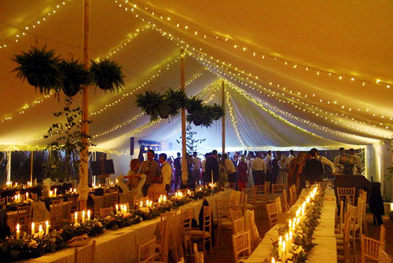 Impressive marquee lighting effects
