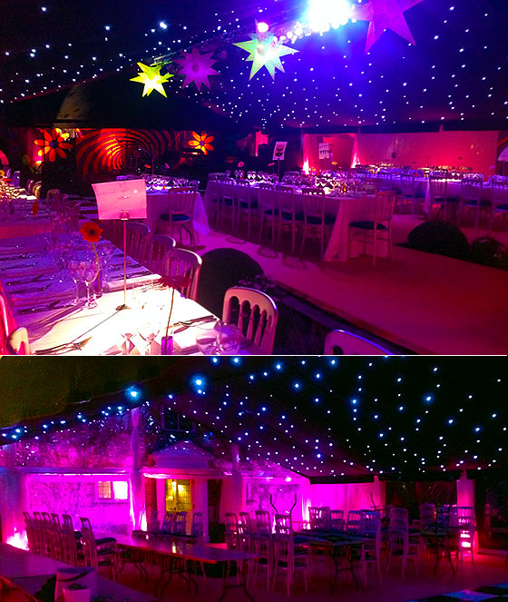 Fun party marquee