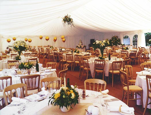 Traditional party tent