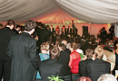 Putting on a show in a marquee