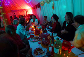 Marquee dining