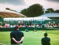 Marquee for Wimbledon tennis