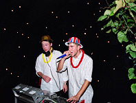 DJs at a barmitzvar
