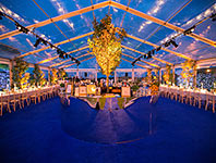 Clear marquee
