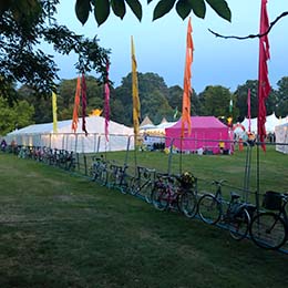 Multiple structures for festival