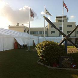 Event space at Shoreham Airport