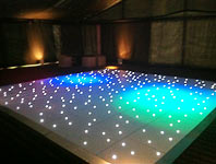 White starlight dance floor