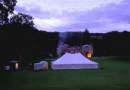 Video of a marquee for a twenty-first birthday party