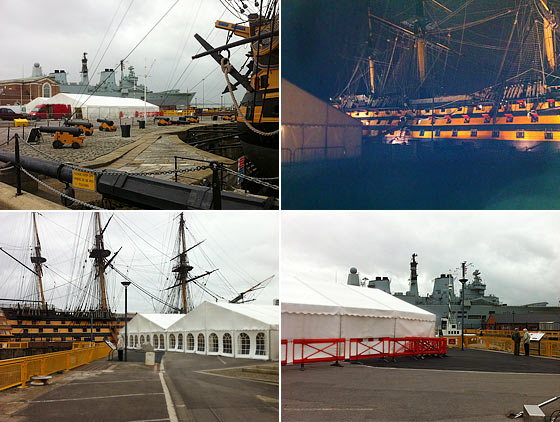 Decommissioning the Ark Royal Portsmouth, Hampshire