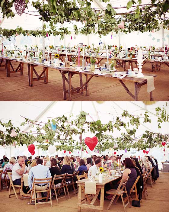 Vintage style wedding reception Vintage style wedding reception
