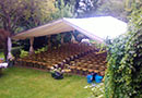 Wedding in a marquee