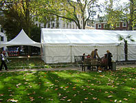 Marquee in town square