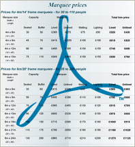 Download pdf of marquee prices