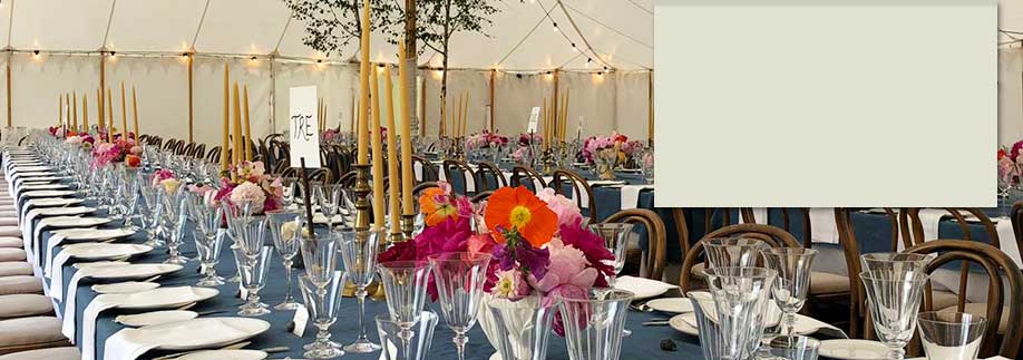 Marquee hire from County Marquees